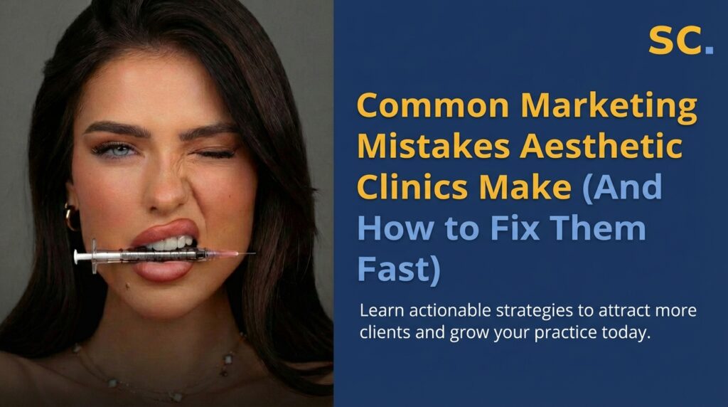 Marketing Mistakes Aesthetic Clinics